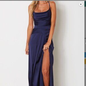 White fox boutique Cowl Sheath Dress